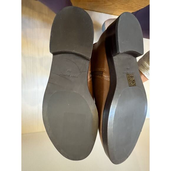 Tory Burch The Riding Boot Size 8 Palissandro (Royal Tan) Color $648 - Picture 7 of 14